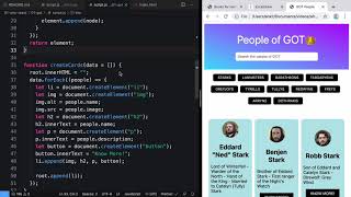 Refactor a GOT App to Use a Custom createElement Function