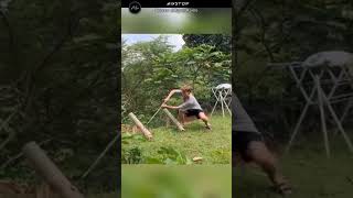 Saat Bule Maen Meriam Bambu, Bikin Ngakak