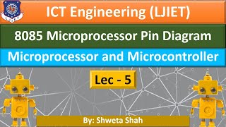 Lec-05_8085 Microprocessor Pin Diagram | Microprocessor and Microcontroller | ICT Engineering