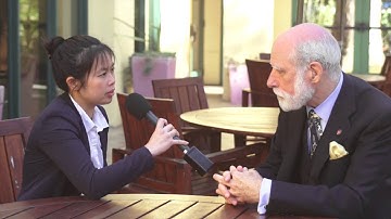 Tammy Chan interviews Vint Cerf on TCP/IP 40th anniversary