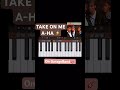 TAKE ON ME - A-HA on GarageBand⚡️#80s #youtubeshorts #tiktok #shorts #short #song #reels #music