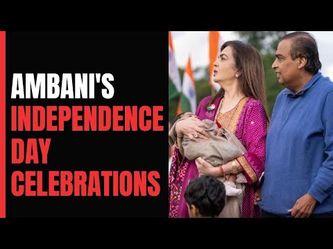 Mukesh Ambani, Nita Ambani Celebrate Independence Day With Grandkids
