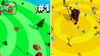 Smashers.io - Fun io games - Hyper Hybrid Casual - Gameplay Walkthrough (iOS & Android) screenshot 3