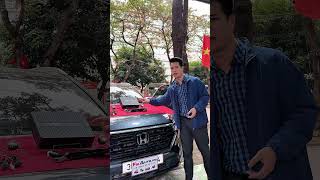 Nâng cấp loa sub woofer tích hợp amply + dsp cho xe Honda #CRV tại #FixAuto  lắp đặt #loaoto