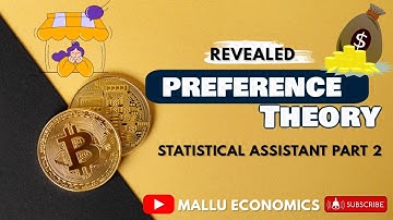 Revealed Preference Theory Explained | Statistical Assistant Part 2 | Malayalam Economics