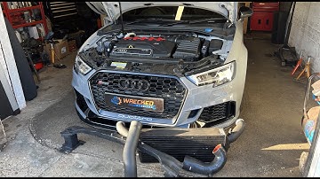 Audi RS3 Gets Much Needed Upgrades | Intercooler & Intake Install