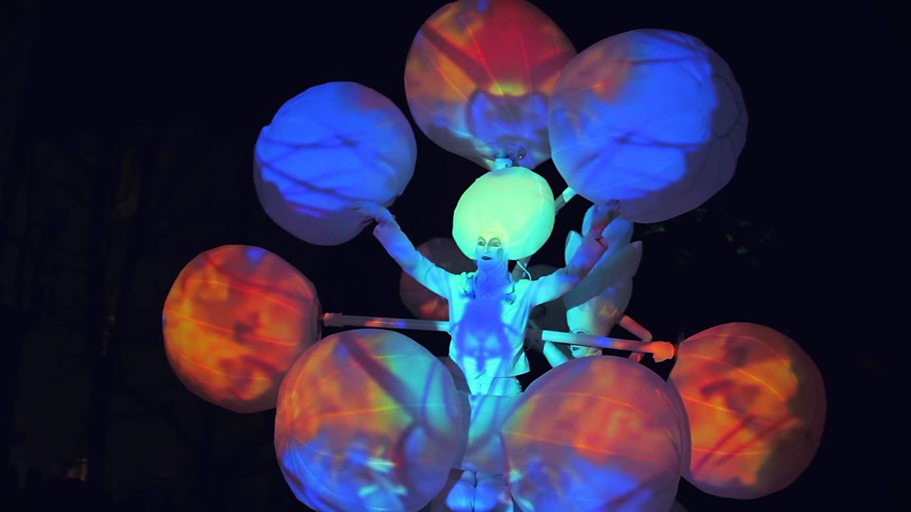 Imago Caeli - Interactive Mapping Stilt Performance - YouTube