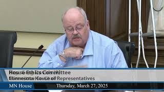 House Ethics Committee 3/27/25