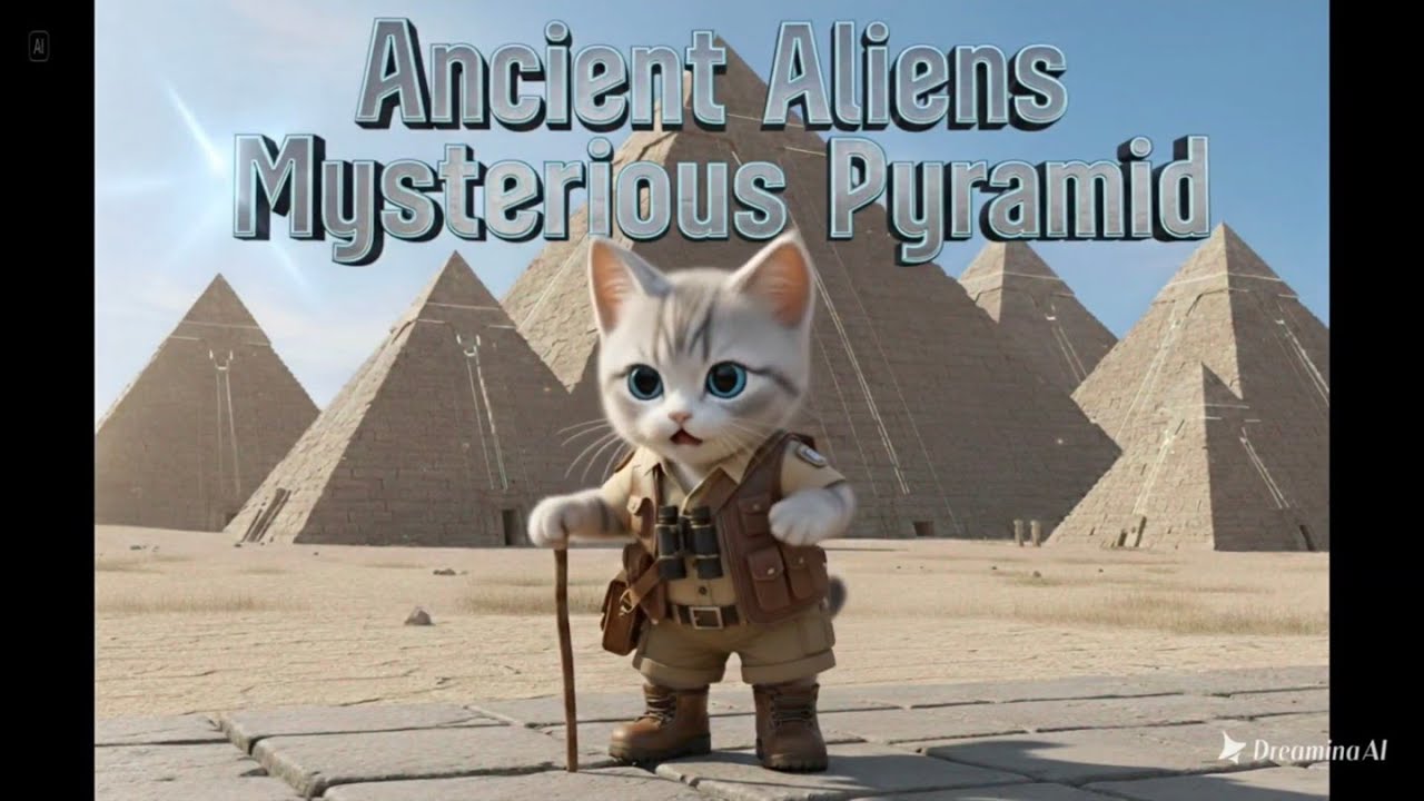 【AI猫青ちゃん】古代の宇宙人 Ancient Aliens・Mysterious Pyramid