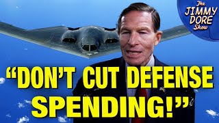 Dem Demands Trump INCREASE Military Spending!