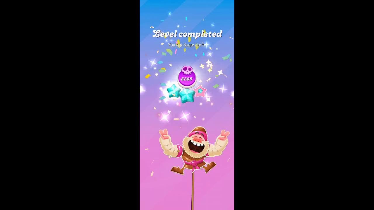 Candy Crush Saga Live Streaming Hard  level