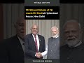 Prime Minister Narendra Modi meets Fiji’s Prime Minister Sitiveni Rabuka#currentaffairs #ias