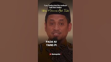 Cara Taubat Dari Kecanduan Judi Slot Online - Rumaysho TV