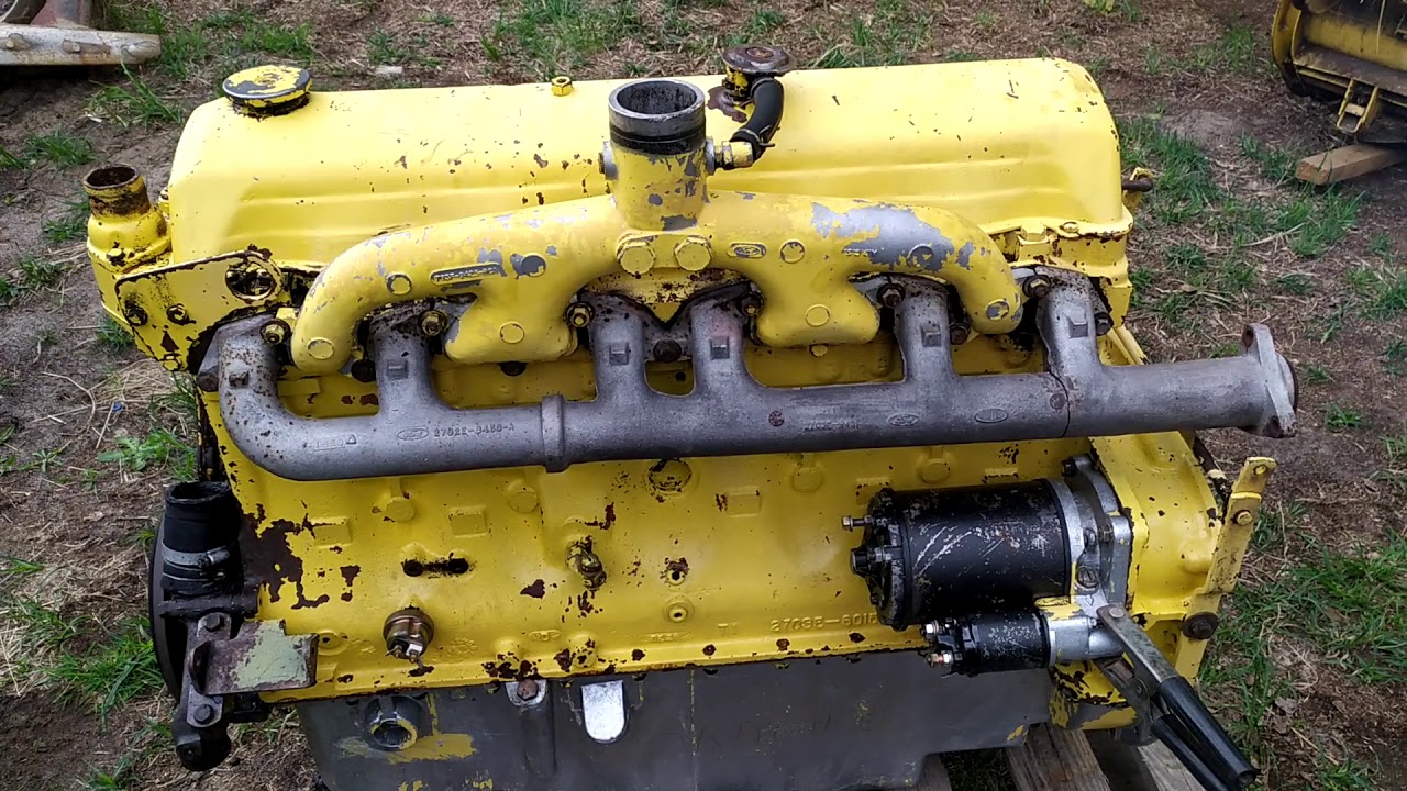 Silnik Ford 6 cyl 2715E YouTube