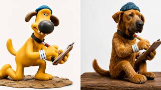 Shaun The Sheep Characters In REAL Life 😱🐑 | Viral AI Transformations Part 1