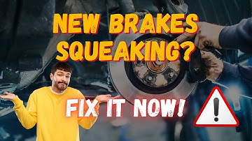 New Brakes Squeaking at Slow Stops? 7 Common Causes Revealed!