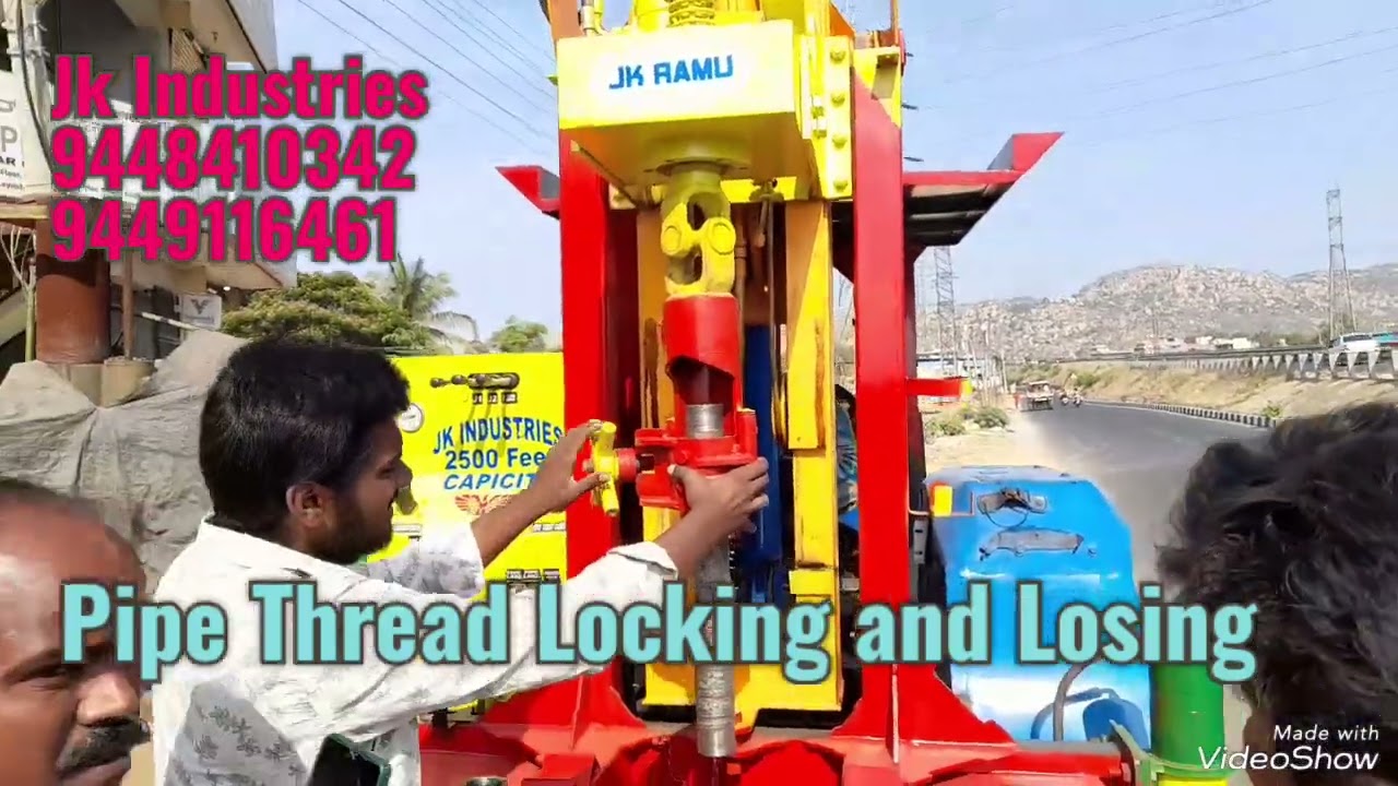 Hydraulic Tractor For Bore Well2500 Feet Capacity.For any information contact 9448410342 ,9449116461