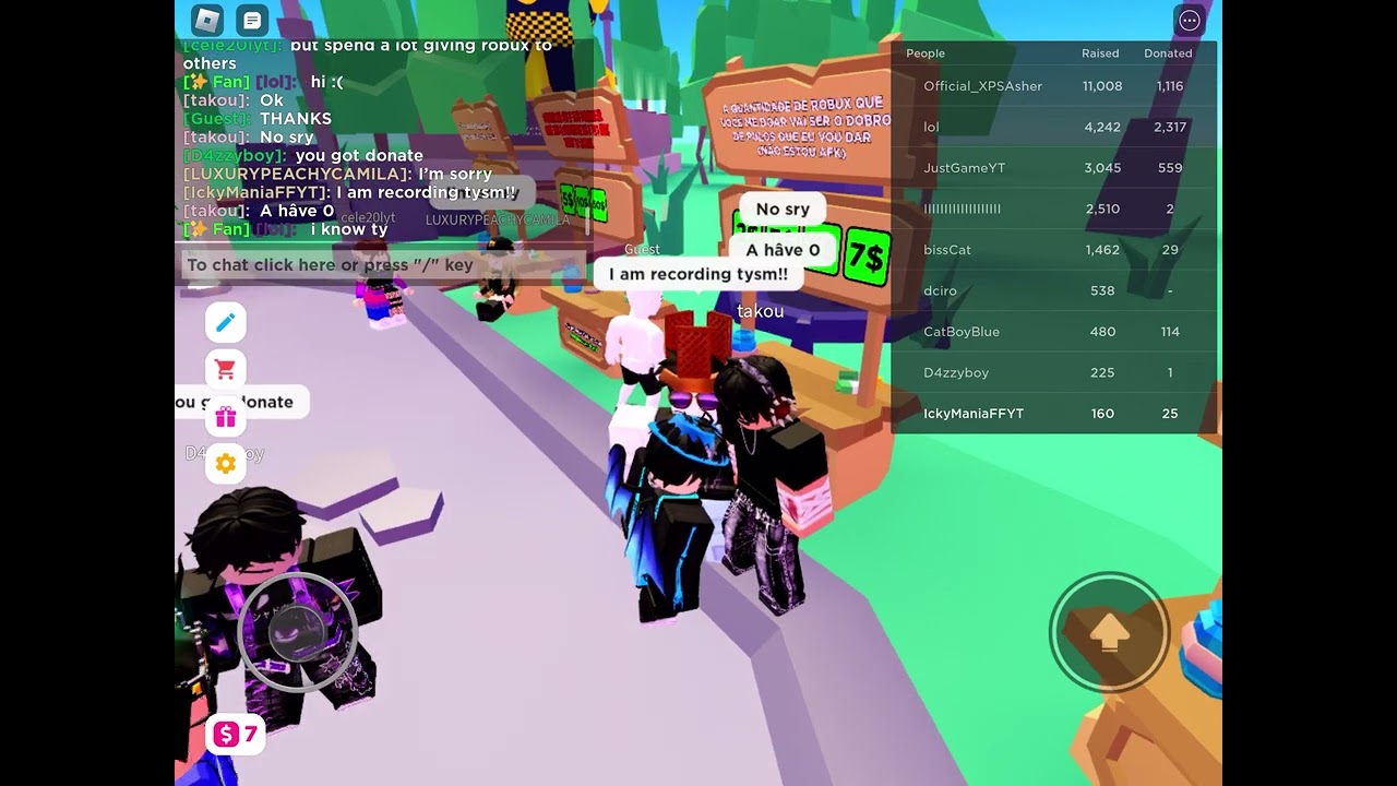 Shoutout to this dude for giving me 50 bobux on pls donate - YouTube