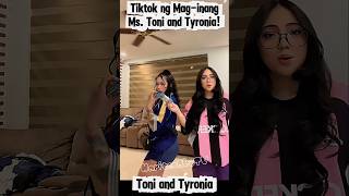 WOW! TIKTOK NG MAG-INANG IDOL TONI FOWLER AT TYRONIA FOWLER!❤️ #shorts