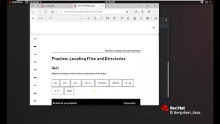 RH#2 Chapter 2 Part 1 Managing Files from Command Line screenshot 2