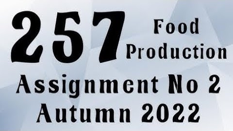 AIOU Code 257 Solved Assignment No.2 Autumn 2022 #aiou #aiousolveassignments