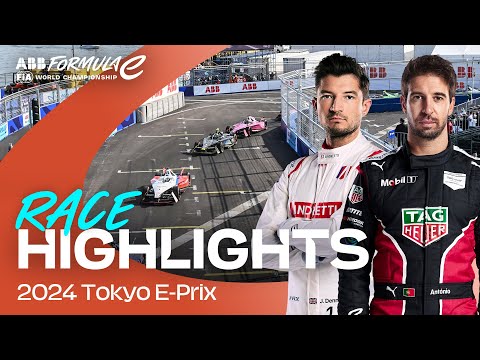 BATTLE TO THE LINE ⚡️ | Tokyo E-Prix Race Highlights