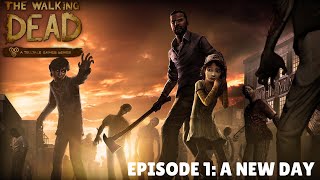 The Walking Dead | Episode 1 | Gameplay Walkthrough - Part 1 - CLEMENTINE