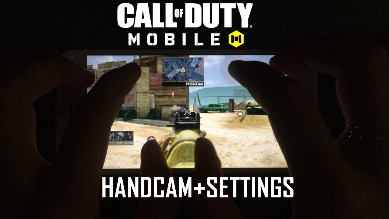 Best PHONE Hud HANDCAM + SETTINGS COD Mobile YouTube