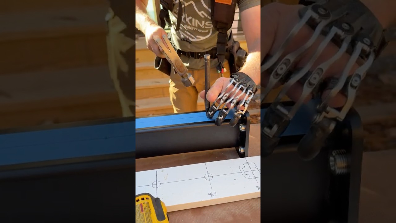 STOP Letting Your Drill Bit Slip! This Metal Post Hack Is Insane 😳💡