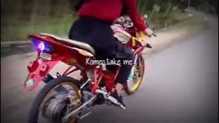 setori wa cewek naik cb150r old keren..