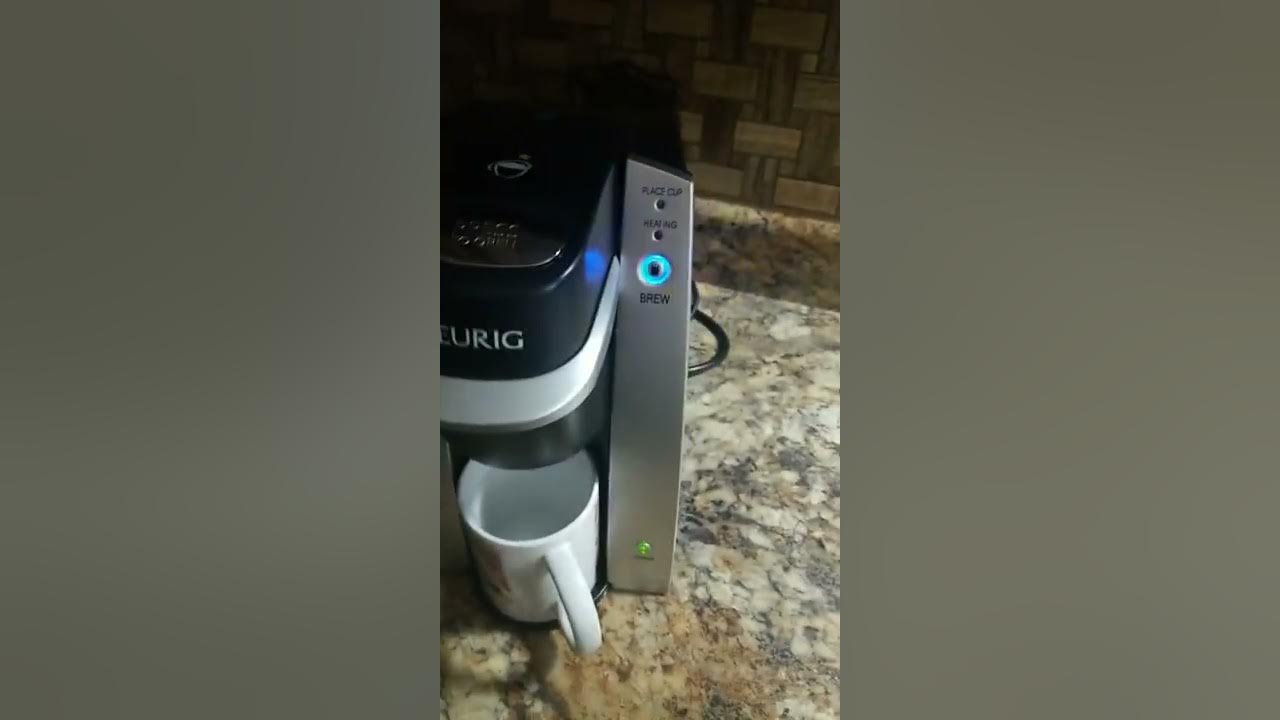 KEURIG coffee maker keep saying place cup easy fix . YouTube