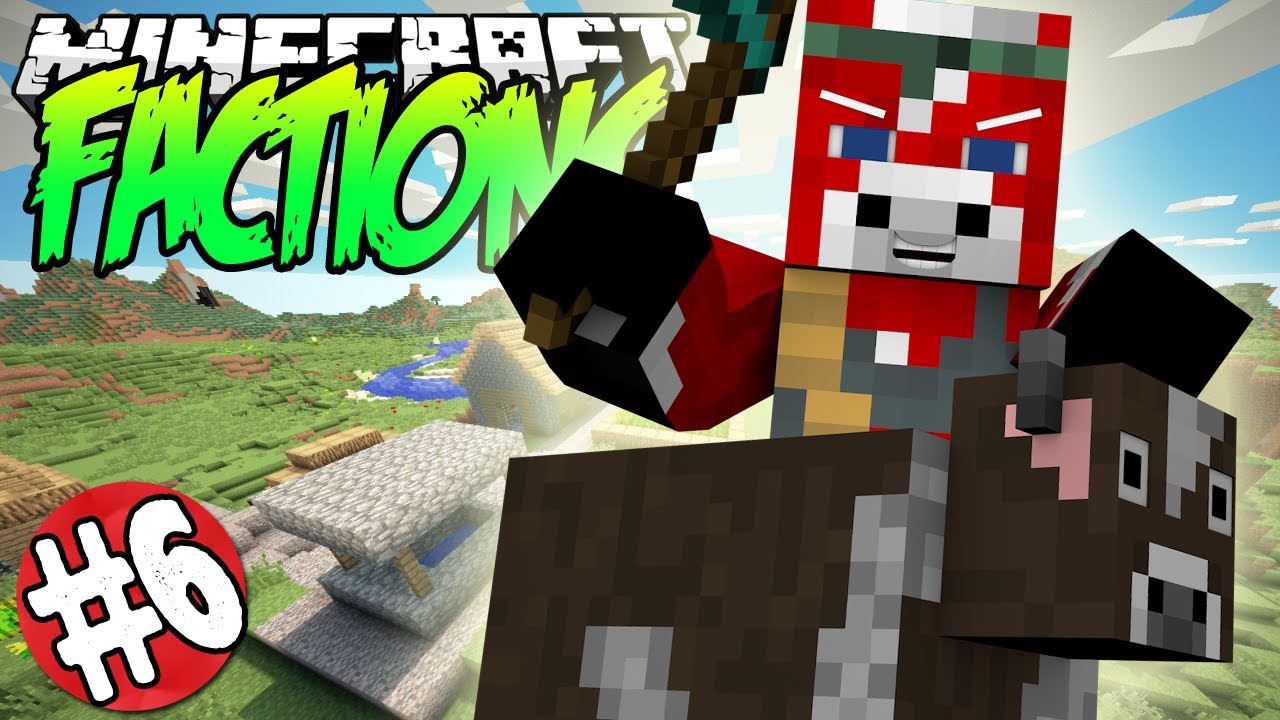 Minecraft Factions Server w/ Jack [6] THE COW KILLER 3000 - YouTube
