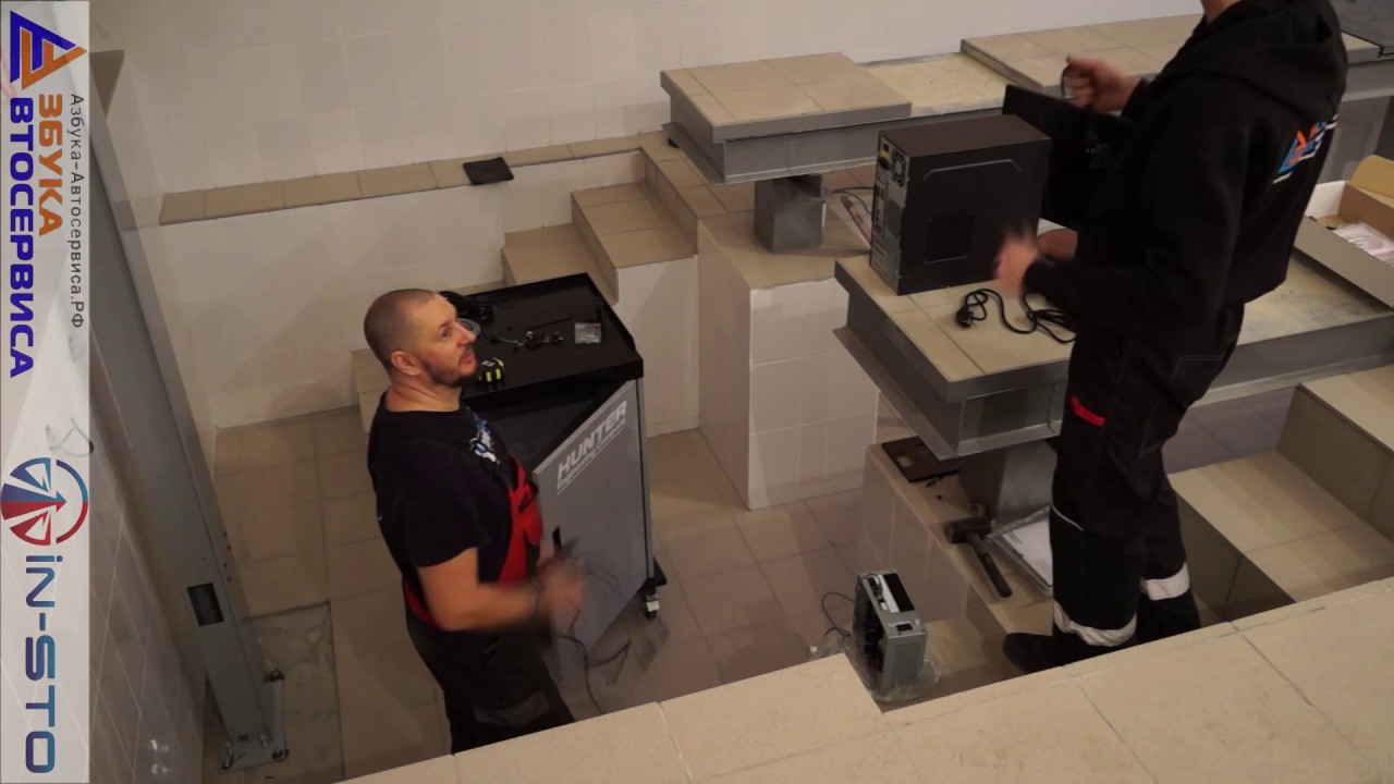 Совместный монтаж стенда HUNTER 3D Elite