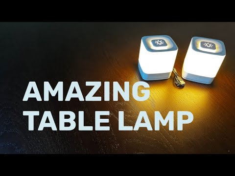 فيديو تجربة مصباح طاولة LED