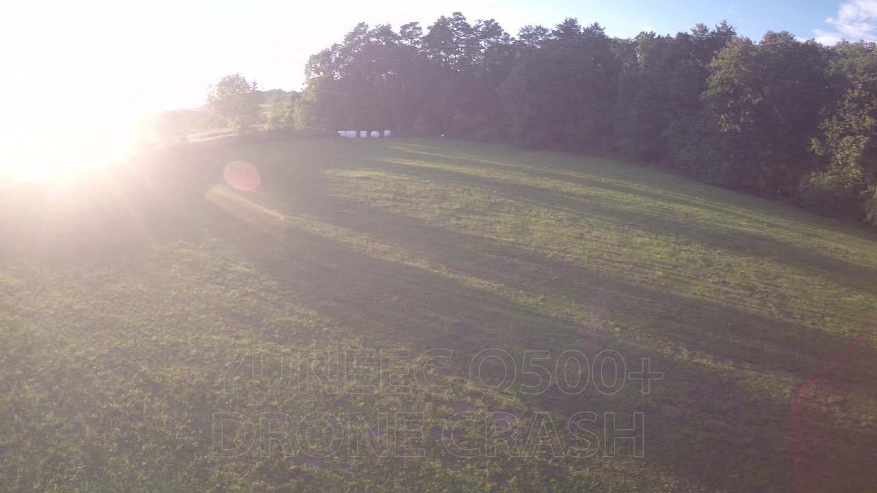 Yuneec Q500 G Typhoon Drone Crash