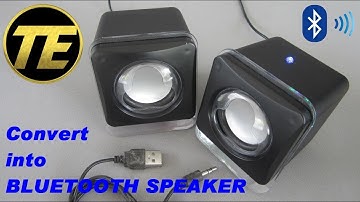 How to Convert any SPEAKER into BLUETOOTH SPEAKER