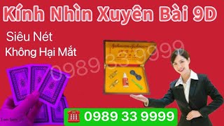 Kính áp tròng nhìn xuyên bài | KÍNH ÁP TRÒNG 10D NHÌN XUYÊN LÁ BÀI, ĐỒ BÀI LÁ BỊP CÔNG NGHỆ CAO 2024