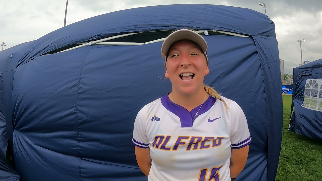5.21.21 NCAA Regional Softball | Alfred University - Jessica Wilcox