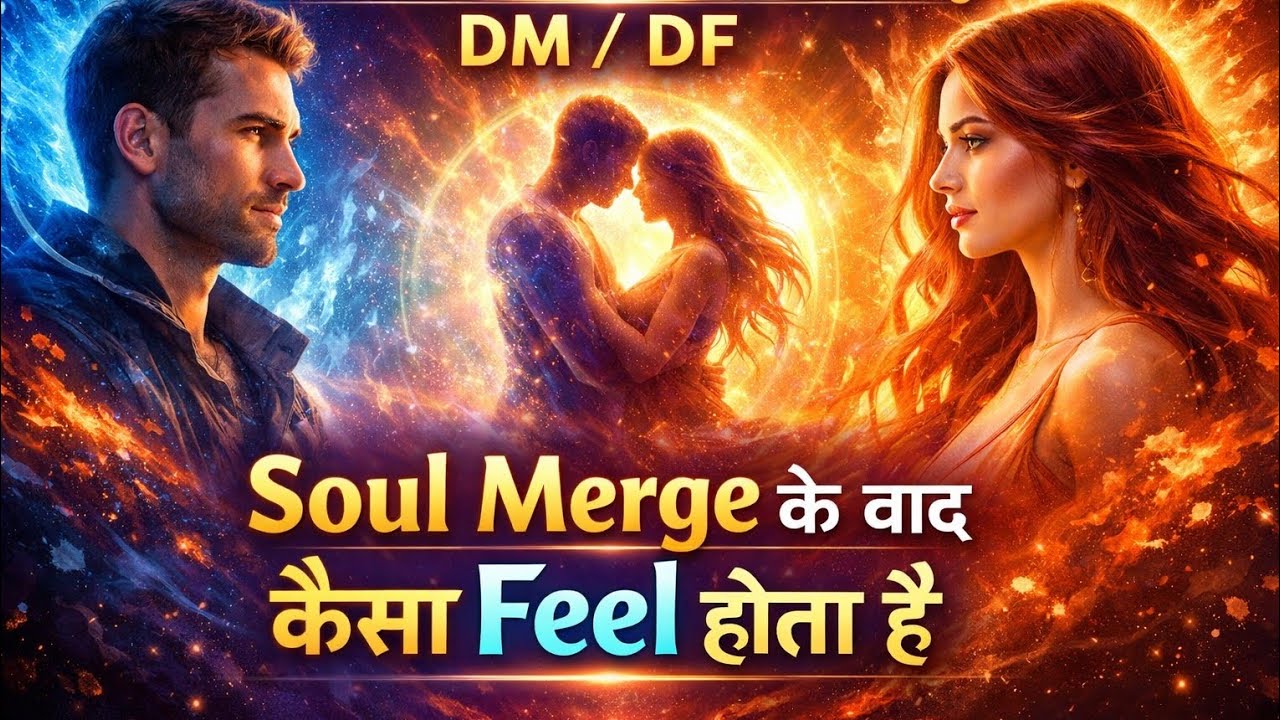 TWIN FLAME: 💫SOUL MERGE K BAAD KAISA FEEL HOTA HAI🔱UNION #twinflame#dm#df 