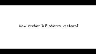 Vector Databases, IVF, HNSW