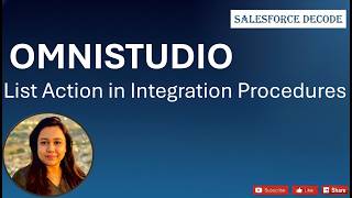 List Actions in Omnistudio Integration Procedures