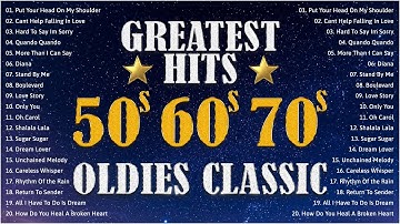 Elvis Presley, Paul Anka, The Platters, Neil Sedaka, Roy Orbison - Oldies But Goodies 50s 60s 70s