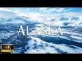 FLYING OVER ALASKA (4K Video UHD) - Relaxing Music With Beautiful Nature Video For Stress Relief