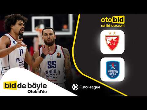 Kızılyıldız Anadolu Efes maç özeti