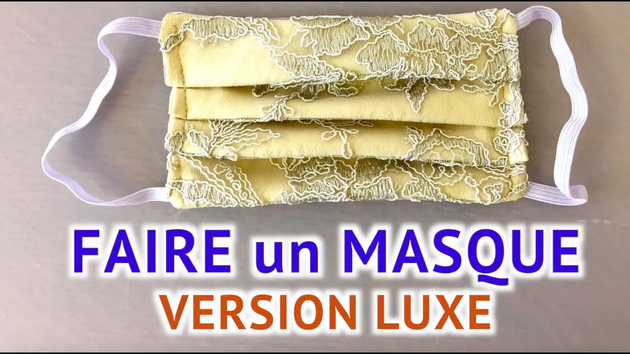 Comment Faire Des Masque Maison Facile Et Rapide