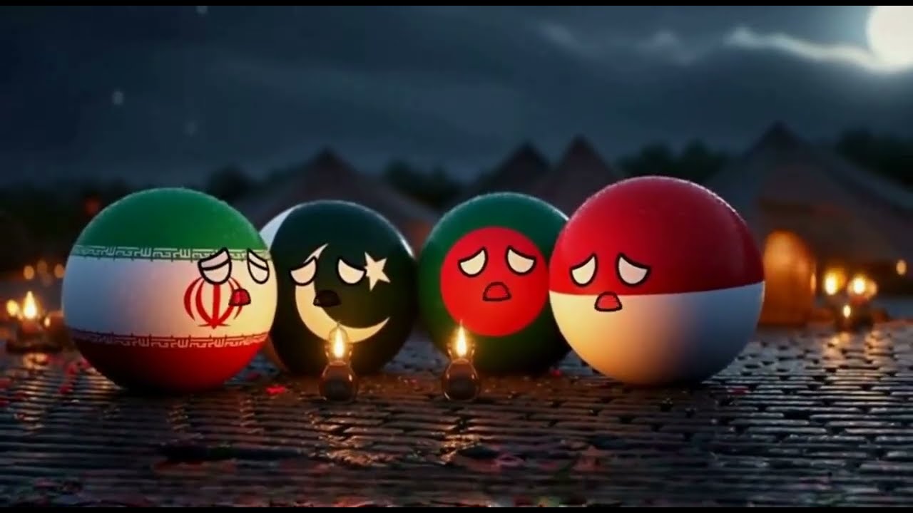 “Countryballs Sing for Palestine 🇵🇸 | Emotional K-POP Solidarity Song (Peace & Hope)” 