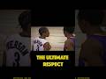 THE ULTIMATE RESPECT Between Kobe and Allen #shorts #nba #nbamoments