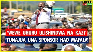It's Getting Ugly! Listen What Angry Ruto Told Uhuru Kenyatta In His Speech Today At Bungoma