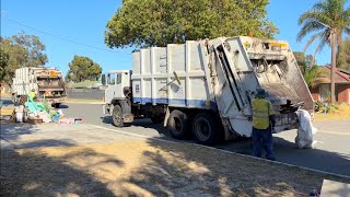 Gosnells BULK WASTE clean up with the old trucks