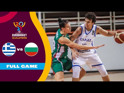 LIVE - Greece v Bulgaria - FIBA Women's EuroBasket Qualifiers 2021